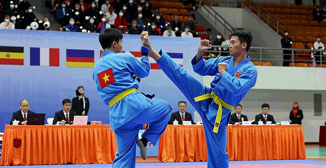 Kata đồng đội nữ Việt Nam giữ ngôi vô địch Asiad 20: bộ ba đã chín và vệt 5-0 trước Iran Kata đồng đội nữ Việt Nam giữ ngôi vô địch Asiad 20: bộ ba đã chín và vệt 5-0 trước Iran